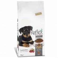 Reflex Kuzulu Yavru Kuru Köpek Maması 15 Kg