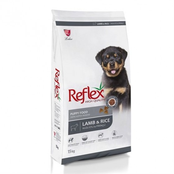 Reflex Kuzulu Yavru Kuru Köpek Maması 15 Kg