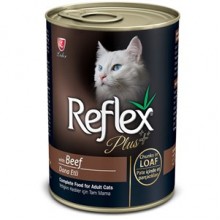 Reflex Plus Biftekli Ezme Kedi Konservesi 400 Gr
