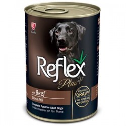 Reflex Plus Biftekli Parça Etli Köpek Konservesi 400 Gr Reflex Plus Biftekli Parça Etli Köpek Konservesi 400 Gr