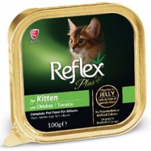 Reflex Plus Tavuklu Jöleli Yavru Kedi Konservesi 100 GR