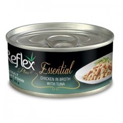 Reflex Plus Essential Tavuk Ton Balıklı Kedi Konservesi 70 Gr Reflex Plus Essential Tavuk Ton Balıklı Kedi Konservesi 70 Gr