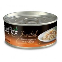 Reflex Plus Essential Tavuklu Balkabaklı Kedi Konservesi 70 Gr