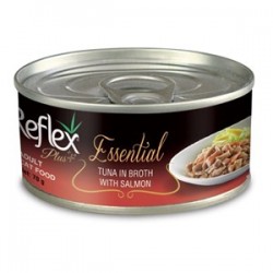 Reflex Plus Essential Ton Balığı Somonlu Kedi Konservesi 70 Gr Reflex Plus Essential Ton Balığı Somonlu Kedi Konservesi 70 Gr