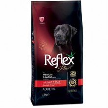 Reflex Plus Kuzulu Büyük ve Orta Irk Köpek Maması 3 Kg