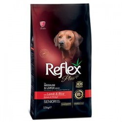 Reflex Plus Kuzulu Orta ve Büyük Irk Yaşlı Köpek Maması 15 Kg Reflex Plus Kuzulu Orta ve Büyük Irk Yaşlı Köpek Maması 15 Kg