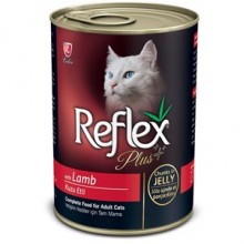 Reflex Plus Kuzulu Parça Etli Jöleli Kedi Konservesi 400 Gr