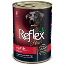 Reflex Plus Kuzulu Parça Etli Köpek Konservesi 400 Gr