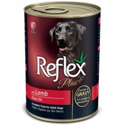 Reflex Plus Kuzulu Parça Etli Köpek Konservesi 400 Gr Reflex Plus Kuzulu Parça Etli Köpek Konservesi 400 Gr