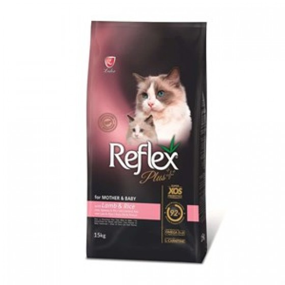 Reflex Plus Mother&Baby Kuzulu Yavru, Hamile ve Emziren Kedi Maması 15kg