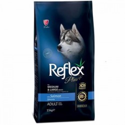 Reflex Plus Somonlu Büyük ve Orta Irk Köpek Maması 15 Kg Reflex Plus Somonlu Büyük ve Orta Irk Köpek Maması 15 Kg