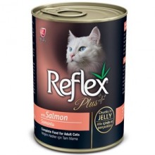 Reflex Plus Somonlu Jöleli Parça Etli Kedi Konservesi 400 Gr