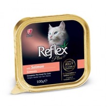 Reflex Plus Somonlu Jöleli Parça Etli Kedi Konservesi 100 GR