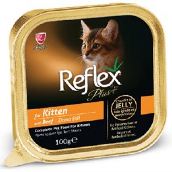 Reflex Plus Dana Etli Jöleli Yavru Kedi Konservesi 100 GR