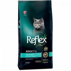 Reflex Plus Tavuklu Kısırlaştırılmış Kedi Maması 15 Kg Reflex Plus Tavuklu Kısırlaştırılmış Kedi Maması 15 Kg