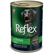 Reflex Plus Tavuklu Parça Etli Köpek Konservesi 400 Gr