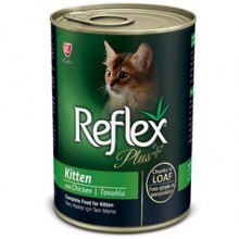 Reflex Plus Tavuklu Yavru Kedi Konservesi 400 Gr