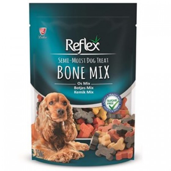 Reflex Semi-Moist Mini Mix Kemik Köpek Ödülü 150 Gr