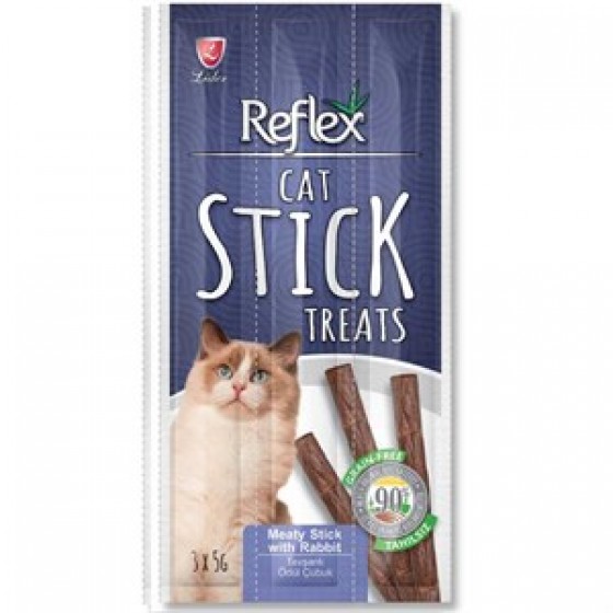 Reflex Tavşanlı Kedi Ödül Çubuğu 5 Gr 3 Adet