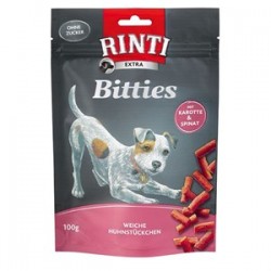 Rinti Bitties Havuçlu Ispanaklı Köpek Ödülü 100 Gr Rinti Bitties Havuçlu Ispanaklı Köpek Ödülü 100 Gr