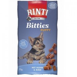 Rinti Bitties Puppy Tavuklu ve Sığır Etli Yavru Köpek Ödülü 75 Gr Rinti Bitties Puppy Tavuklu ve Sığır Etli Yavru Köpek Ödülü 75 Gr