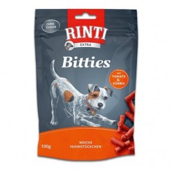 Rinti Bitties Tavuk Ve Domatesli Köpek Ödülü 100 Gr Rinti Bitties Tavuk Ve Domatesli Köpek Ödülü 100 Gr