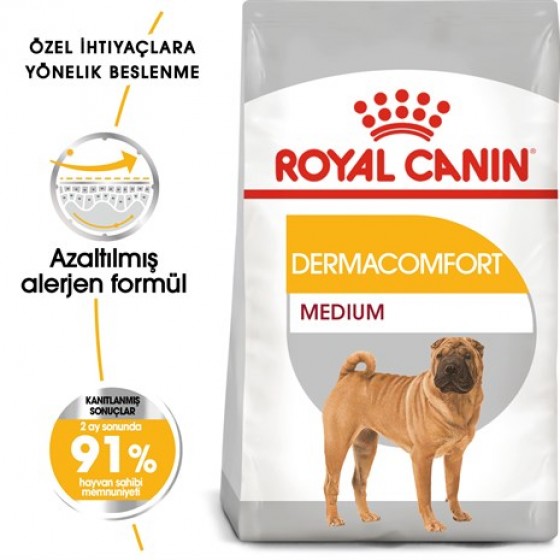 Royal Canin CCN Medium Dermacomfort Köpek Maması 12 Kg