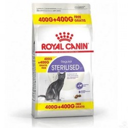 Royal Canin Sterilised 37 Kısırlaştırılmış Kedi Maması 400+400 Gr