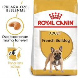 Royal Canin French Bulldog Yetişkin Köpek Maması 3 Kg