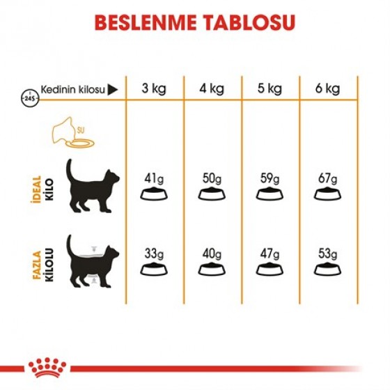 Royal Canin Hair Skin Hassas Tüylü Kediler İçin Mama 2 Kg