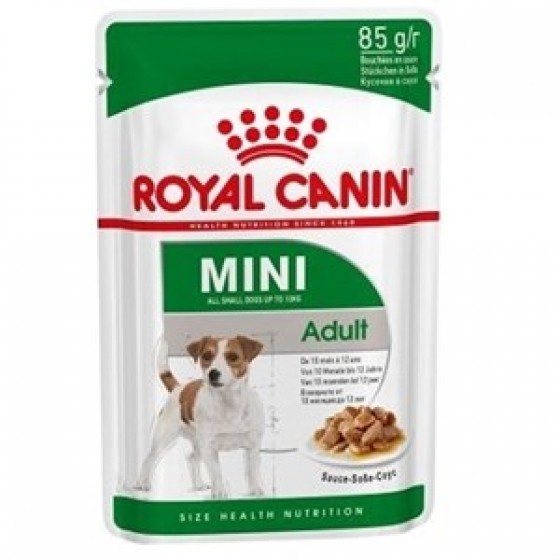 Royal Canin Mini Adult Soslu Köpek Konservesi 85 gr