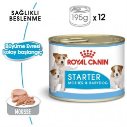 Royal Canin Starter Mousse Yavru Köpek Konservesi 195 Gr Royal Canin Starter Mousse Yavru Köpek Konservesi 195 Gr