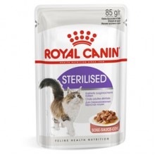 Royal Canin Sterilised Soslu Kısırlaştırılmış Kedi Konservesi 85 Gr