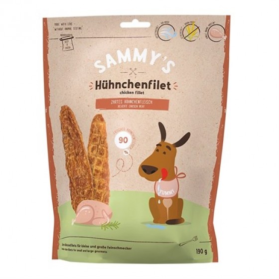 Sammys Chicken Fillet Yumuşak Tavuk Fileto Köpek Ödülü 190gr