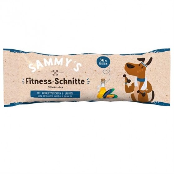 Sammys Fitness Slice Somon Yağı Midyeli Köpek Protein Barı 25gr