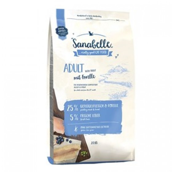 Sanabelle Adult Alabalıklı Yetişkin Kedi Maması 2 Kg