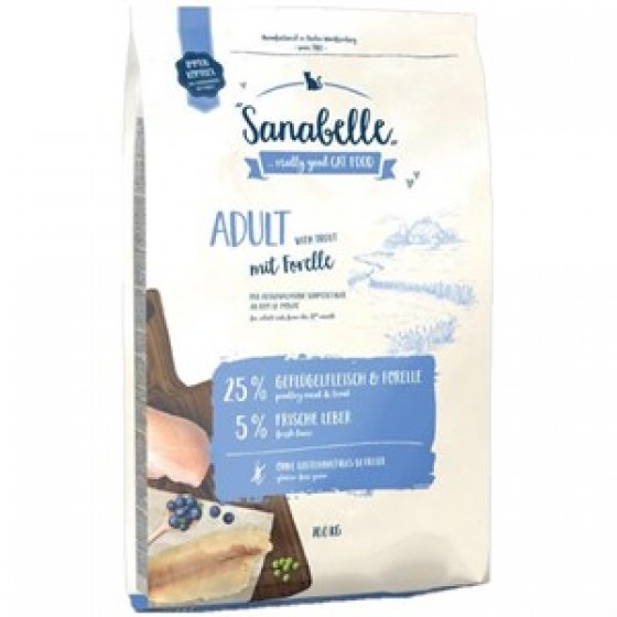 Sanabelle Adult Alabalıklı Yetişkin Kedi Maması 10 Kg