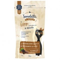 Sanabelle Kuzu Etli ve Yaban Mersinli Kedi Ödülü 55 Gr Sanabelle Kuzu Etli ve Yaban Mersinli Kedi Ödülü 55 Gr