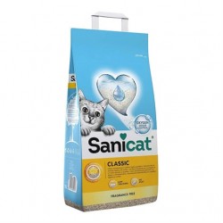 SaniCat Classic Kokusuz Topaklanan Kedi Kumu 10lt SaniCat Classic Kokusuz Topaklanan Kedi Kumu 10lt