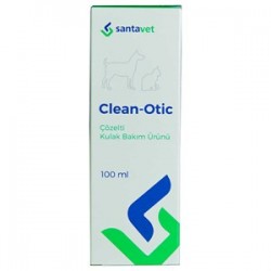 Santavet Kedi ve Köpekler İçin Kulak Bakım Solüsyonu 100ml Santavet Kedi ve Köpekler İçin Kulak Bakım Solüsyonu 100ml