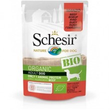 Schesir Bio Range Biftekli Pouch Köpek Konservesi 85gr