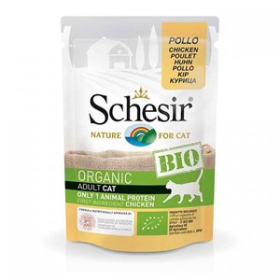 Schesir Bio Range Tavuklu Pouch Kedi Konservesi 85gr