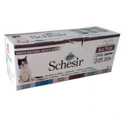 Schesir Broth Naturel Sauce Serisi Kedi Konservesi 6 Al 5 Öde
