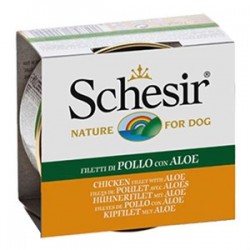 Schesir Jelly Tavuklu Aloe Köpek Konservesi 150 Gr Schesir Jelly Tavuklu Aloe Köpek Konservesi 150 Gr