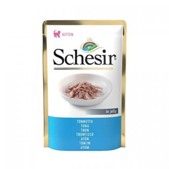 Schesir Jelly Ton Balıklı Pouch Yavru Kedi Konservesi 85 Gr