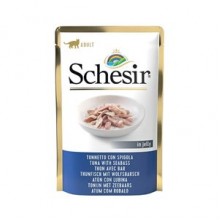 Schesir Jelly Ton Balıklı ve Levrekli Pouch Kedi Konservesi 85 Gr