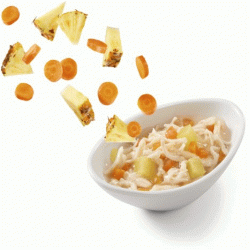 Schesir Salads Poke Tavuk, Ananas, Havuçlu Kedi Salatası 85gr Schesir Salads Poke Tavuk, Ananas, Havuçlu Kedi Salatası 85gr