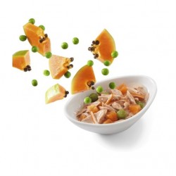 Schesir Salads Poke Ton, Surimi, Papaya, Bezelyeli Kedi Salatası 85gr Schesir Salads Poke Ton, Surimi, Papaya, Bezelyeli Kedi Salatası 85gr