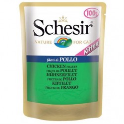 Schesir Tavuklu Pouch Yavru Kedi Konservesi 100 Gr Schesir Tavuklu Pouch Yavru Kedi Konservesi 100 Gr