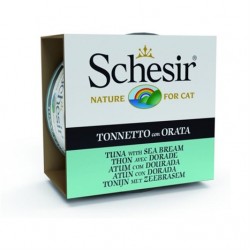 Schesir Ton Balığı ve Çipuralı Jöleli Kedi Konservesi 85 Gr Schesir Ton Balığı ve Çipuralı Jöleli Kedi Konservesi 85 Gr